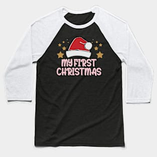 My First Christnas Baseball T-Shirt